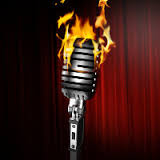 You're on fire at the Open Mic at Out by Ten.